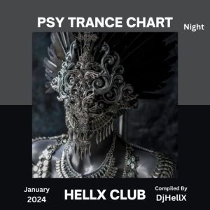 Psy Trance Chart (Night Version) - January 2024