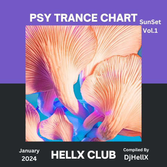 Psy Trance Chart (SunSet Version) - January 2024 Vol.1